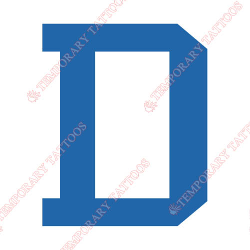 DePaul Blue Demons Customize Temporary Tattoos Stickers NO.4262